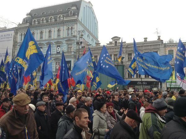 Катеринчук закликав учасників евромайданов не розходитися до закінчення саміту у Вільнюсі