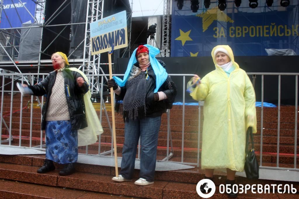 Європейська площа Києва спорожніла