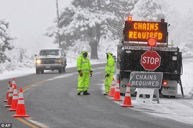 Снежный шторм накрыл запад США: 13 погибших