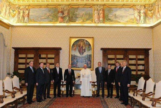 Путин встретился с Папой Римским