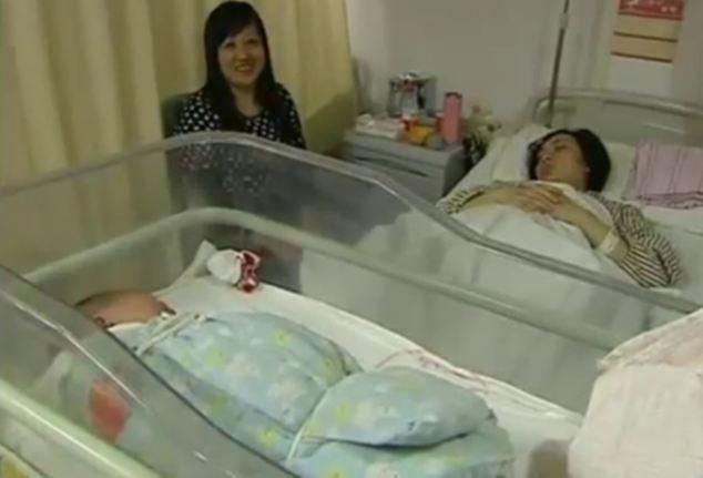 В Китае родился ребенок-гигант 