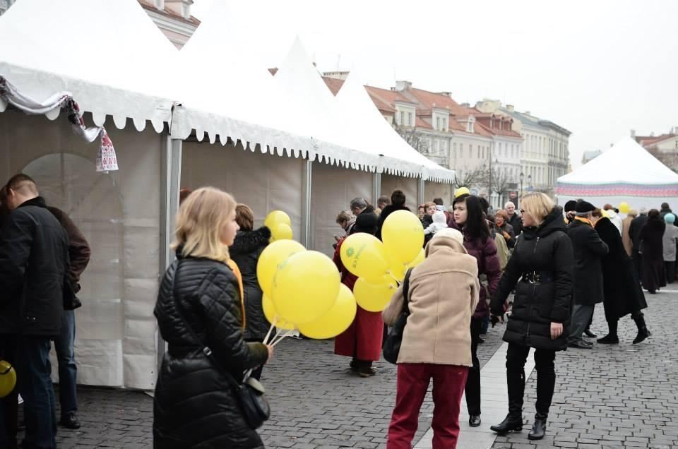 В Вильнюсе открылось "Українське містечко"