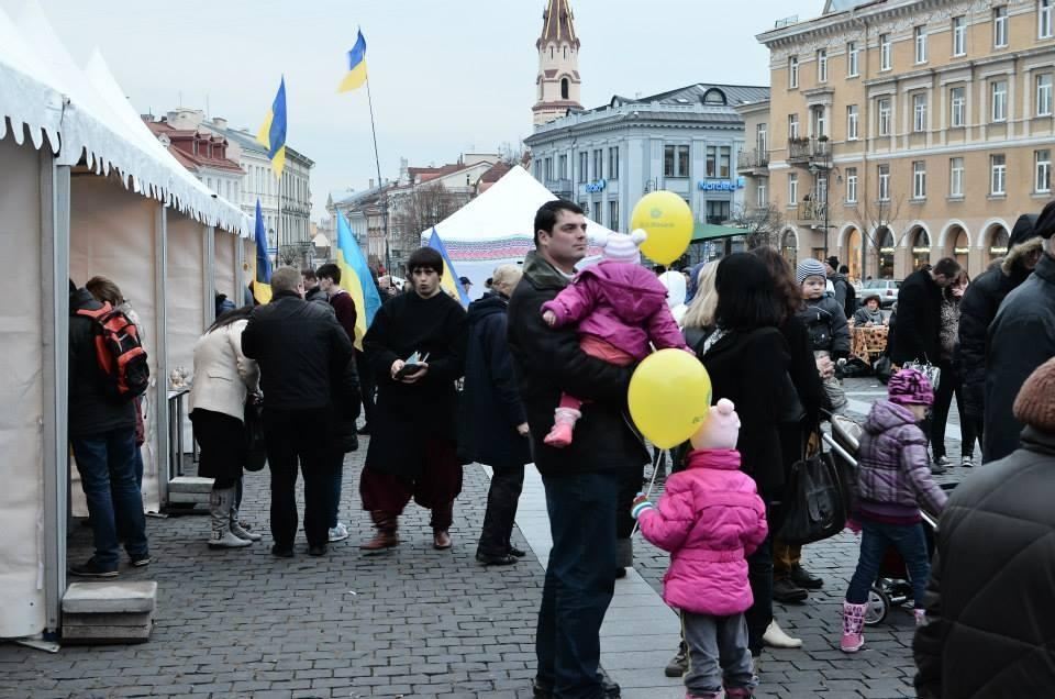 В Вильнюсе открылось "Українське містечко"