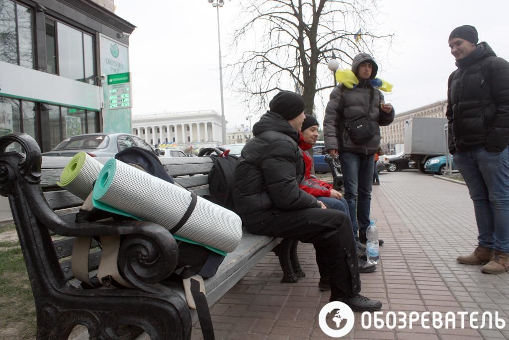 Евромайдан переместился на Майдан