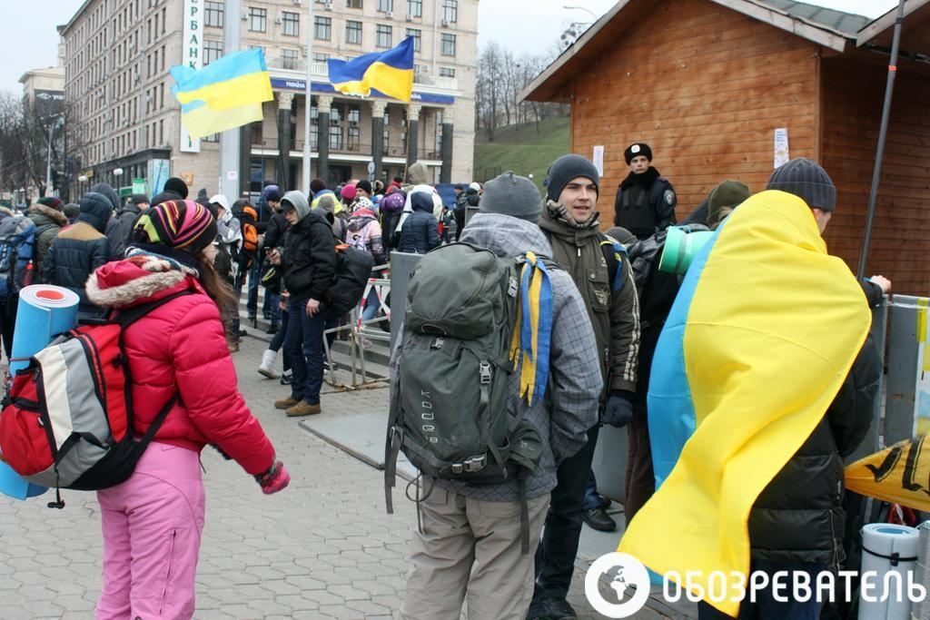 Евромайдан перемістився на Майдан