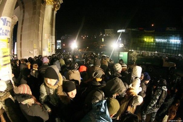 Кривава зачистка "Беркутом" Евромайдана в Києві