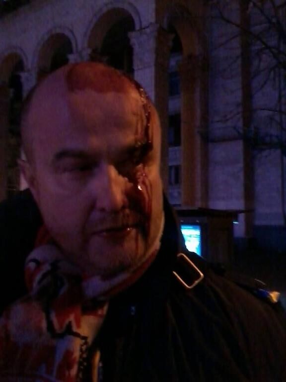"Беркут" жорстоко розігнав Евромайдан