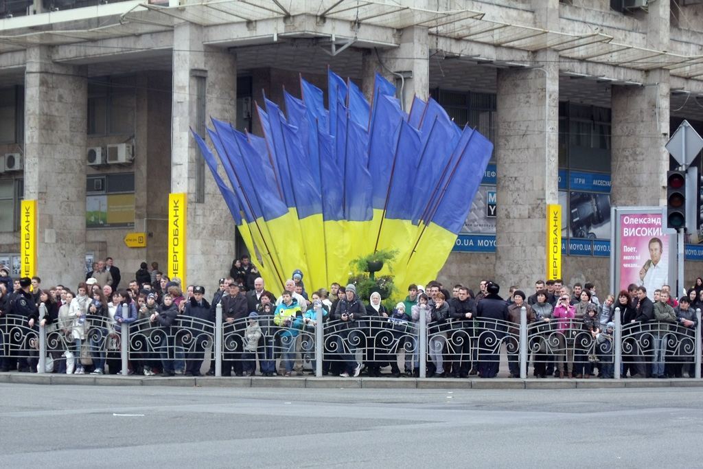 Хрещатиком проїхала військова техніка