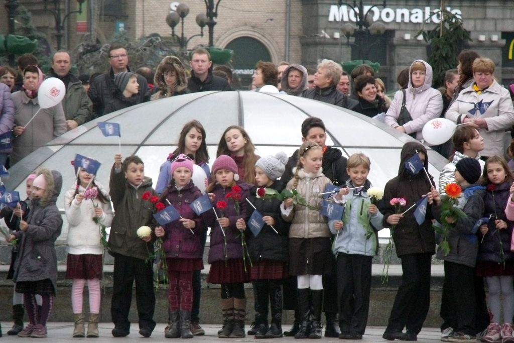 Хрещатиком проїхала військова техніка