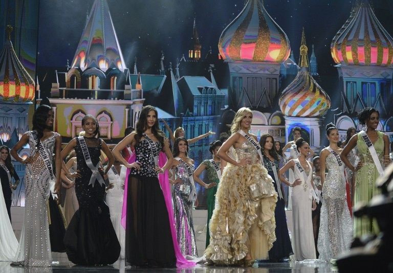 На конкурсе Miss Universe девушки разделись