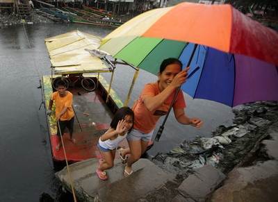 На Филиппины обрушился сильнейший тайфун