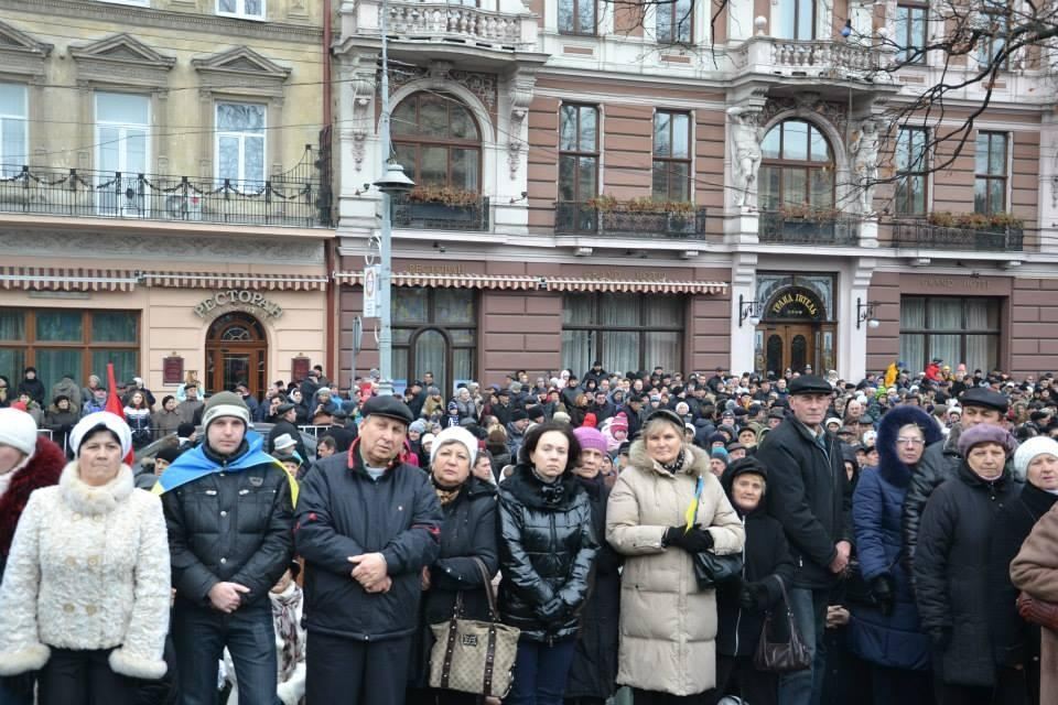 Львівський Евромайдан зібрав понад 50 тисяч людей - ЗМІ