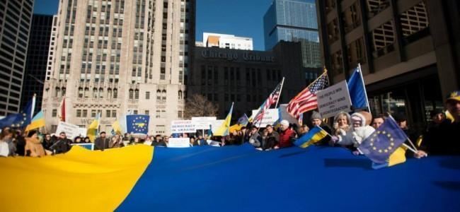 Диаспора проводит Евромайданы в ряде городов Европы и США