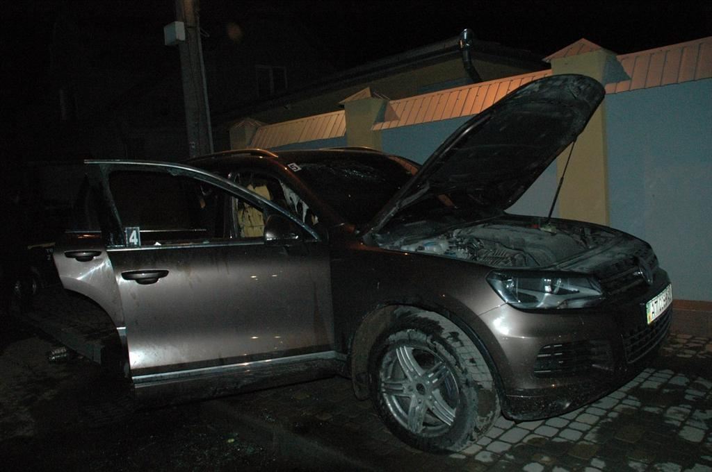 На Івано-Франківщині підпалили автомобіль бютівця