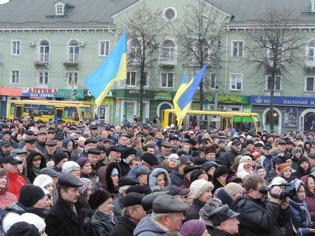 Рівне проголосило себе містом без Януковича