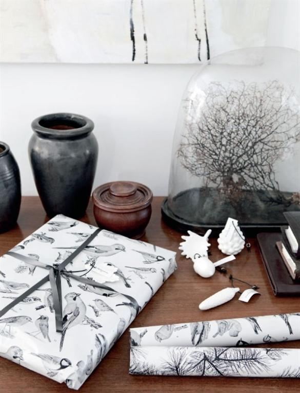 Новогодний декор в скандинавском стиле