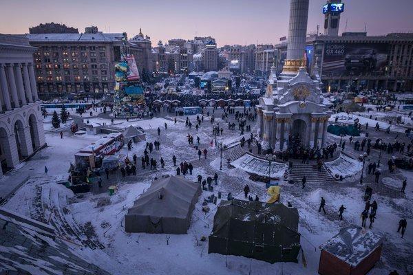 Ночной штурм Евромайдана стал всемирной топ-новостью