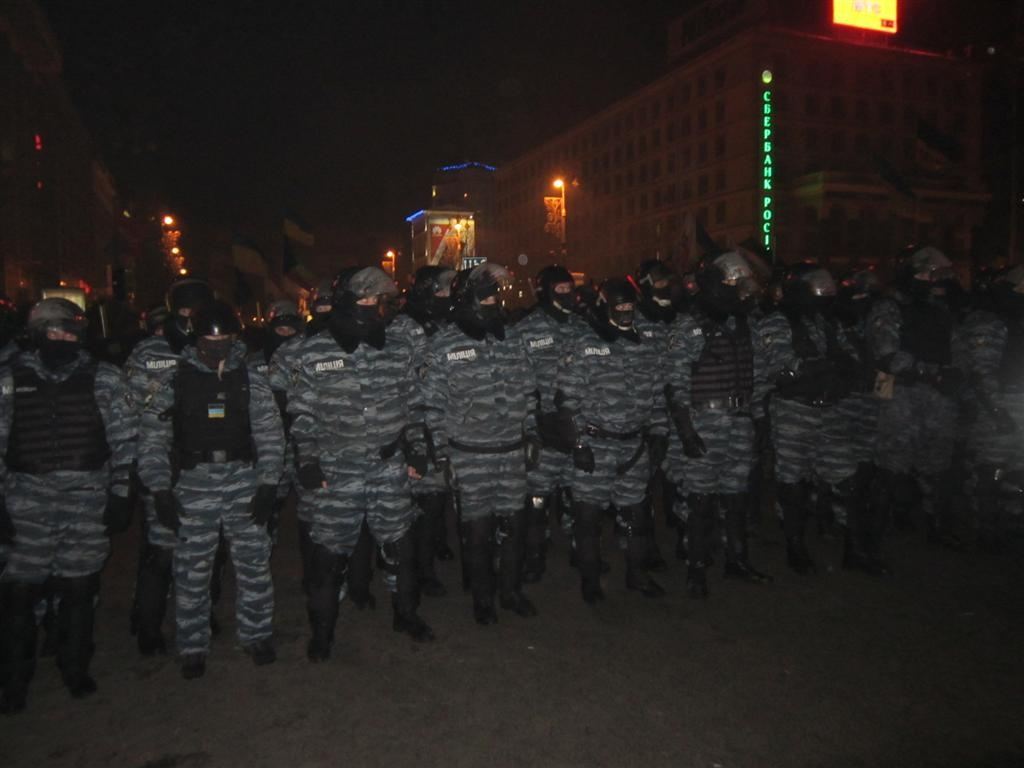 Штурм Евромайдана. Фотохроніка