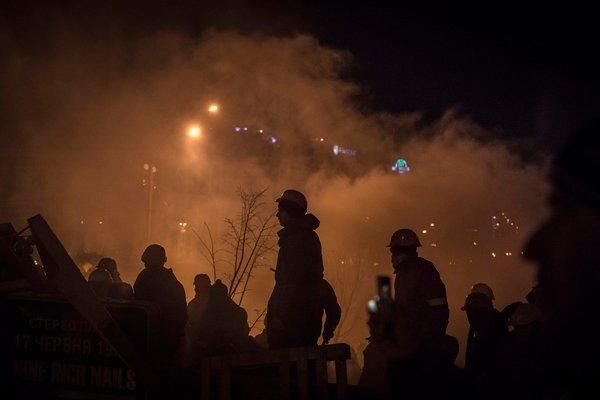 Ночной штурм Евромайдана стал всемирной топ-новостью