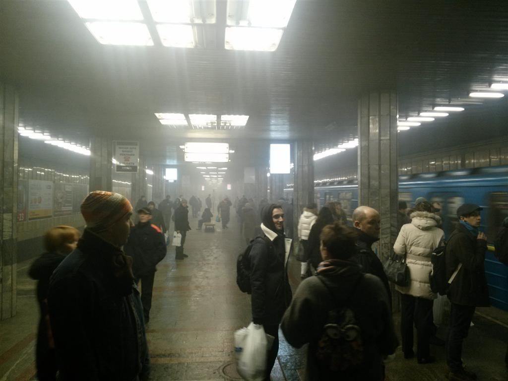 На станции киевского метро "Петровка" прогремел взрыв