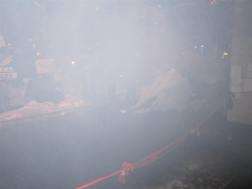 Штурм Евромайдана. Фотохроніка