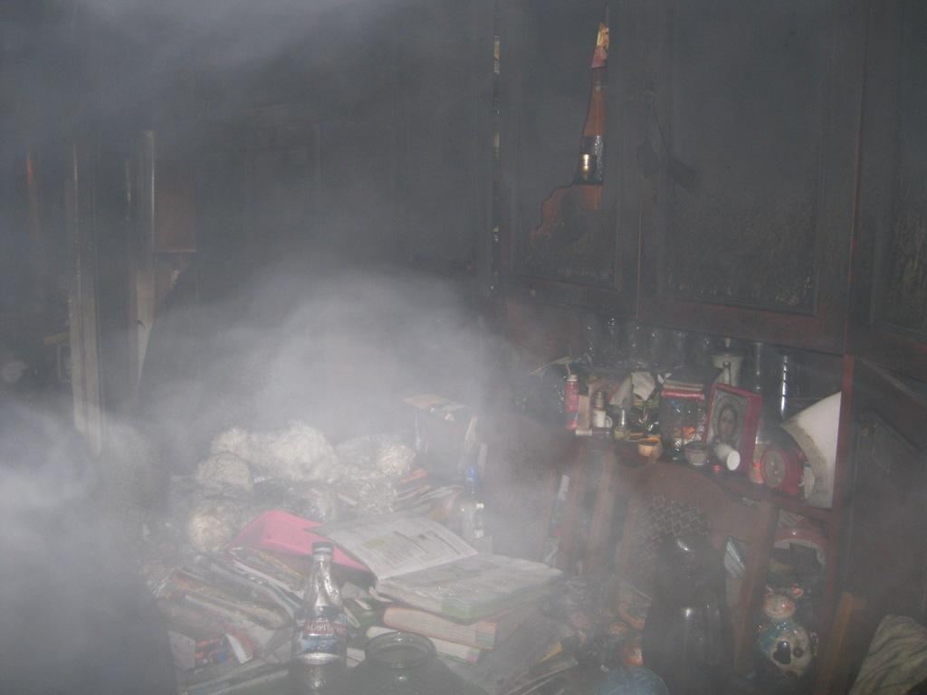 В Киеве во время пожара милиционеры спасли четверых детей