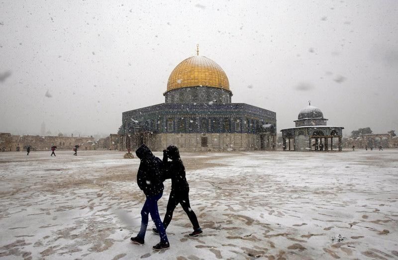 Аномалия на Ближнем Востоке: Израиль, Сирию и Ливан завалило снегом
