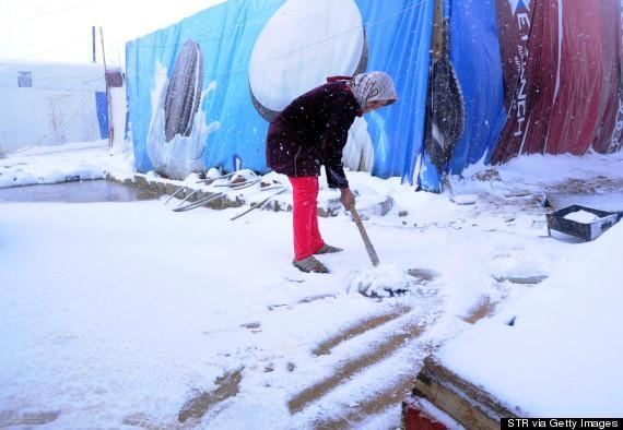 Аномалия на Ближнем Востоке: Израиль, Сирию и Ливан завалило снегом