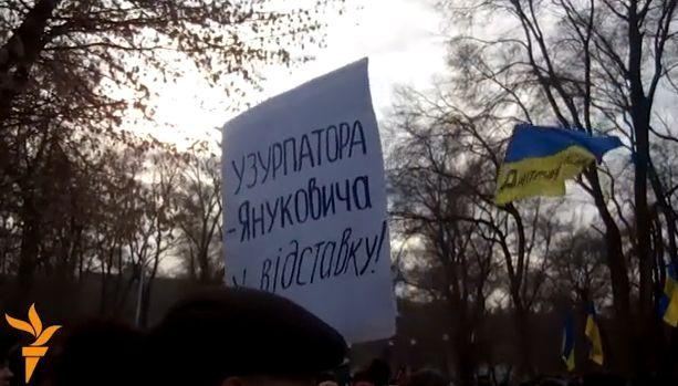 Тисячі дніпропетровців виступили проти "проплачених антимайданом"