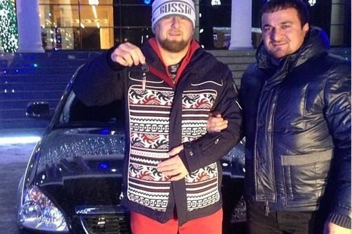 Глава Чечні виграв авто завдяки "лайку" в Instagram