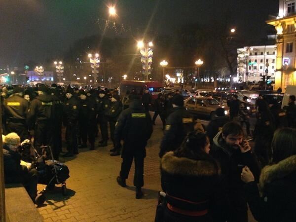 В Минске автомобилисты провели акцию протеста "Стоп-налог"