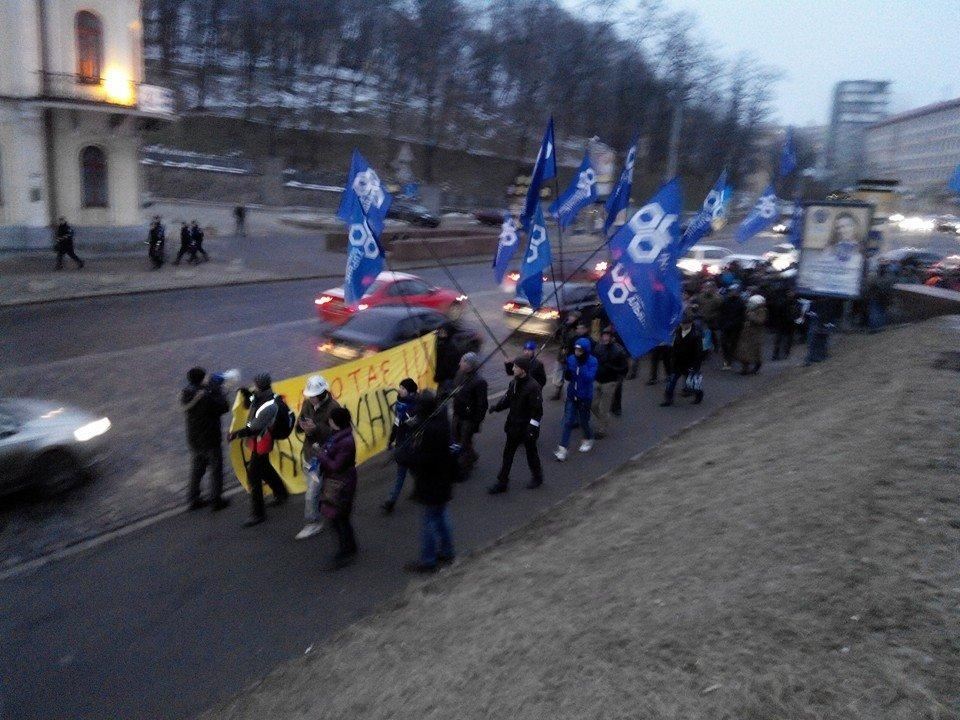 Евромайдановцы собираются встречать кортеж Януковича
