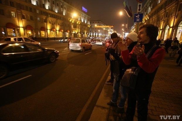 У Мінську автомобілісти провели акцію протесту "Стоп-податок"