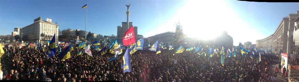 Народное вече 22 декабря в городах Украины