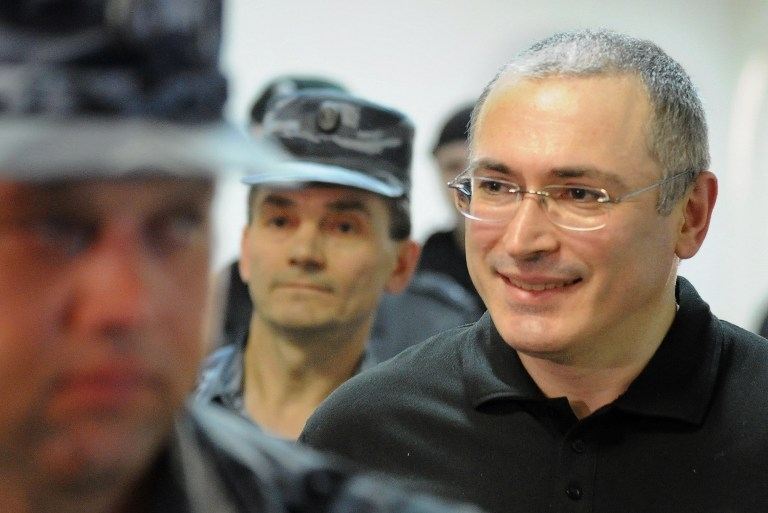 Вільна людина Михайло Ходорковський в Берліні