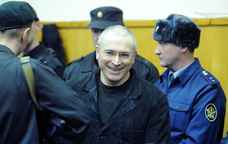Вільна людина Михайло Ходорковський в Берліні