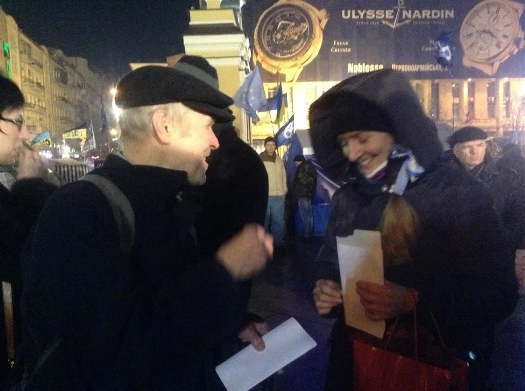 У центрі Києва розпочинається "Різдвяне майданованіе"