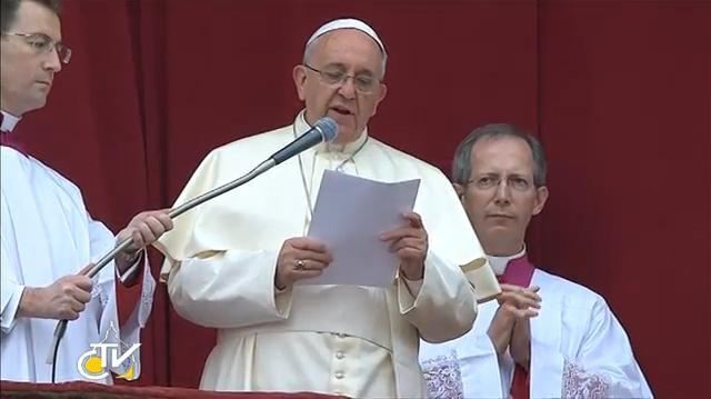 Різдвяна проповідь Папи Франциска: "Радість і мир для всіх"