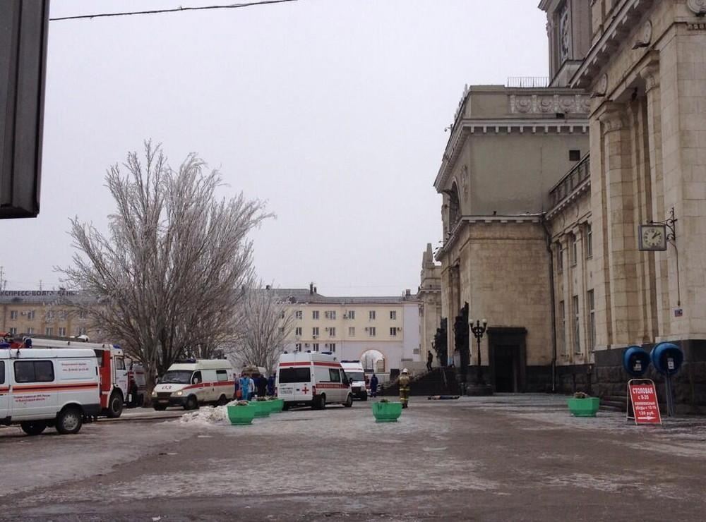 Ситуация на месте взрыва в Волгограде