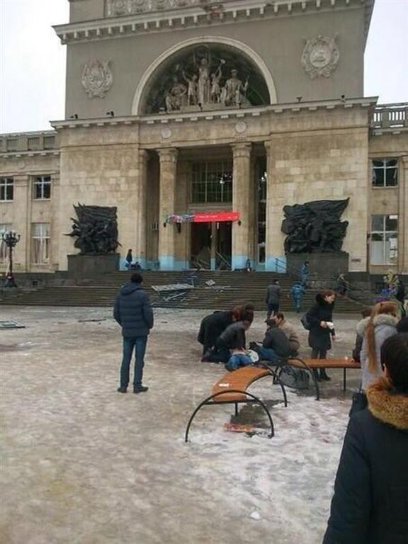 Ситуация на месте взрыва в Волгограде