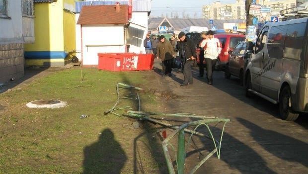 В Киеве устроили погоню со стрельбой