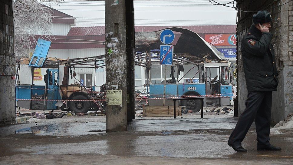 Вибух у тролейбусі у Волгограді