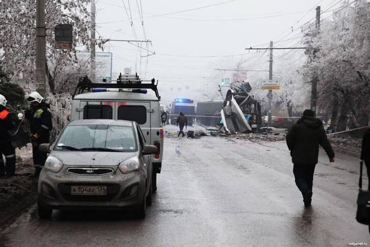 Вибух у тролейбусі у Волгограді