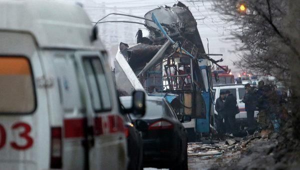 Вибух у тролейбусі у Волгограді