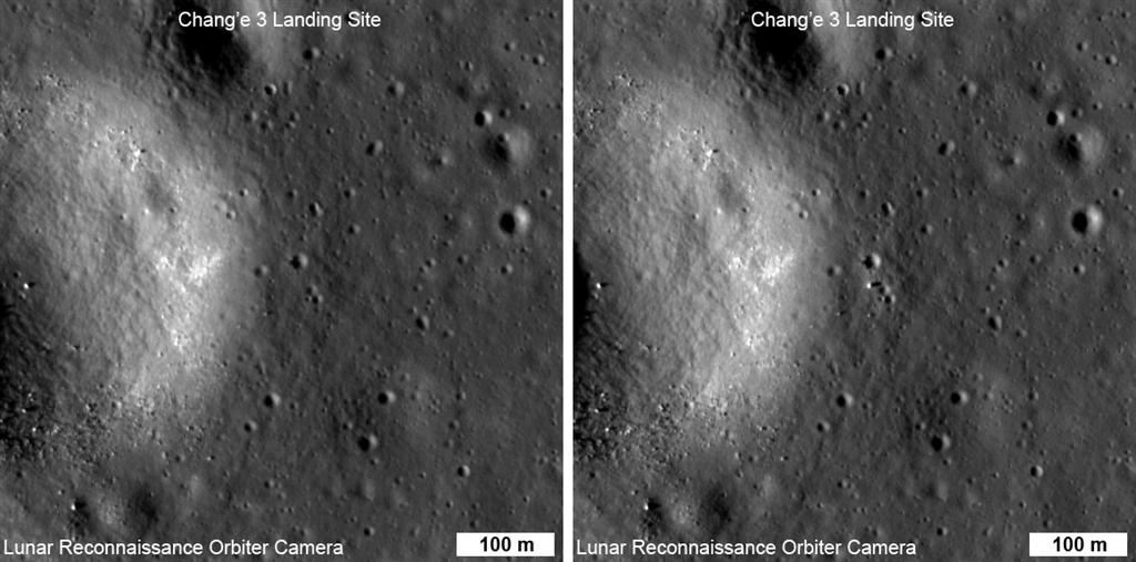 Китайський місяцехід сфотографували з орбіти