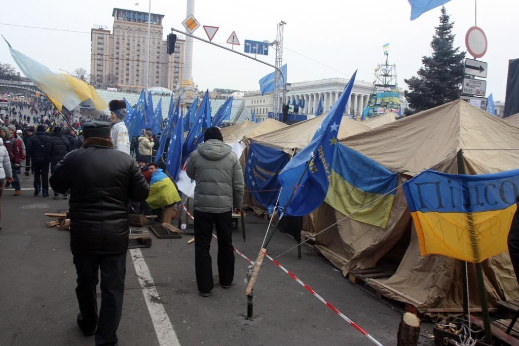 По ту сторону Майдана: где согреться митингующему