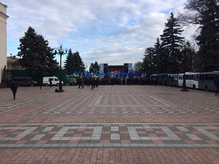 Митинг ПР в Киеве: активисты приехали "на несколько часов"