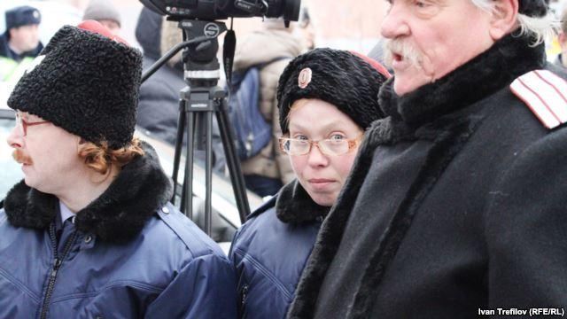 В Москве прошла акция в поддержку Евромайдана
