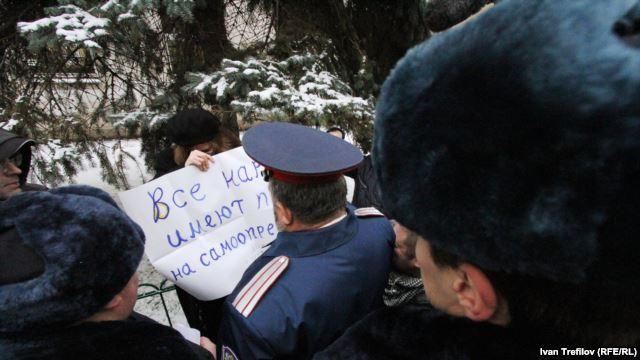 У Москві пройшла акція на підтримку Евромайдана