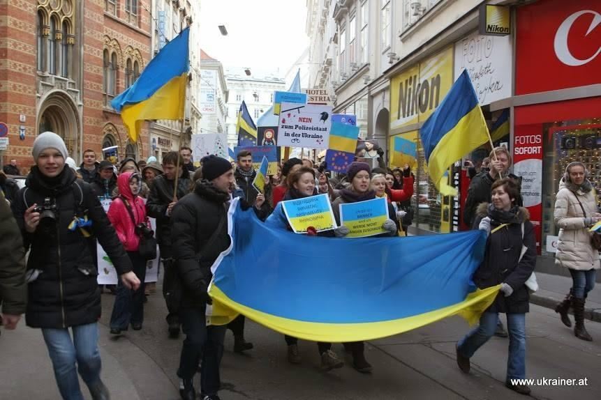 Украинские Евромайданы по всему миру